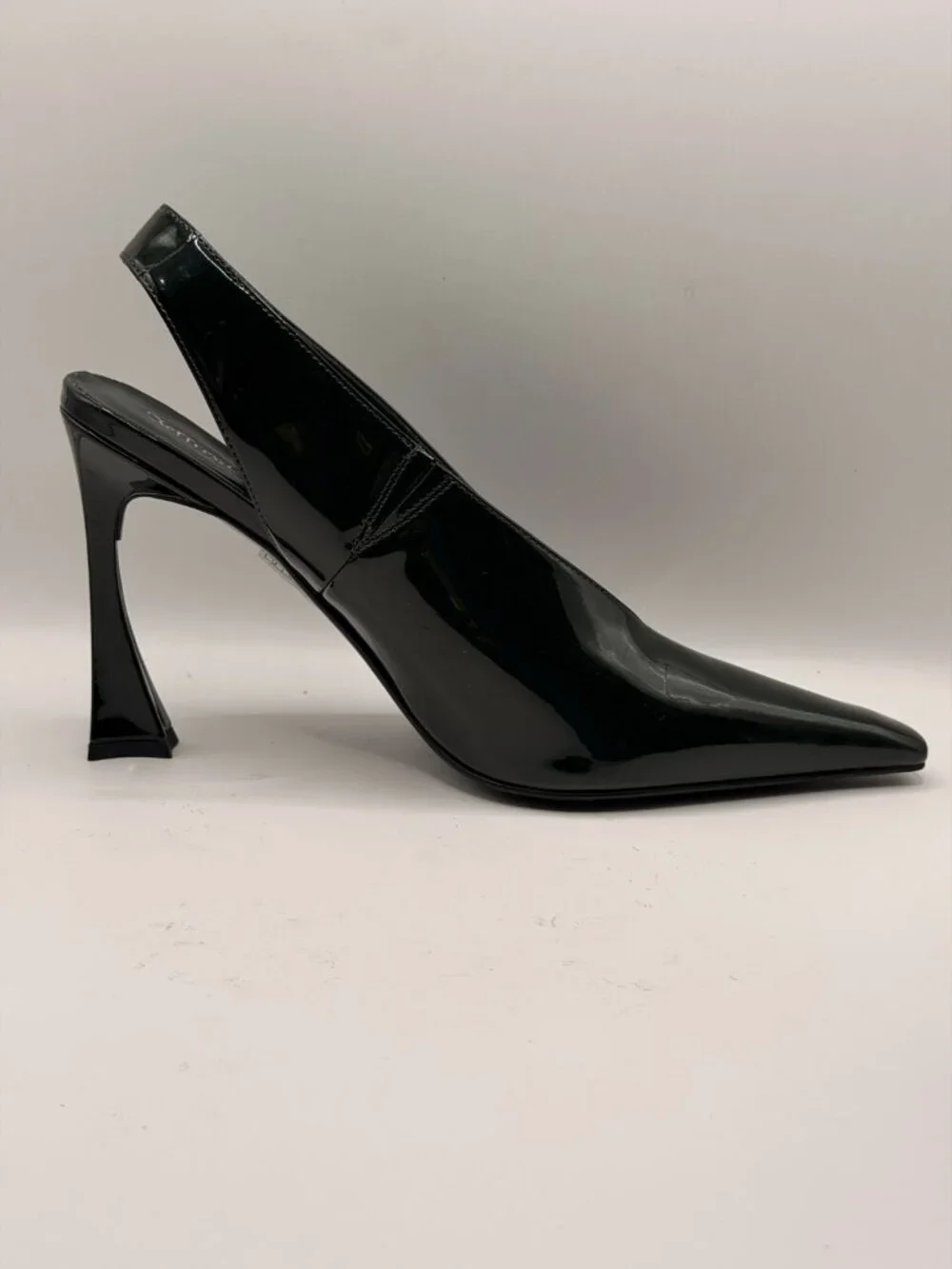 Jeffrey Campbell Womens Alimony Green Slingback Heels Sz 10
